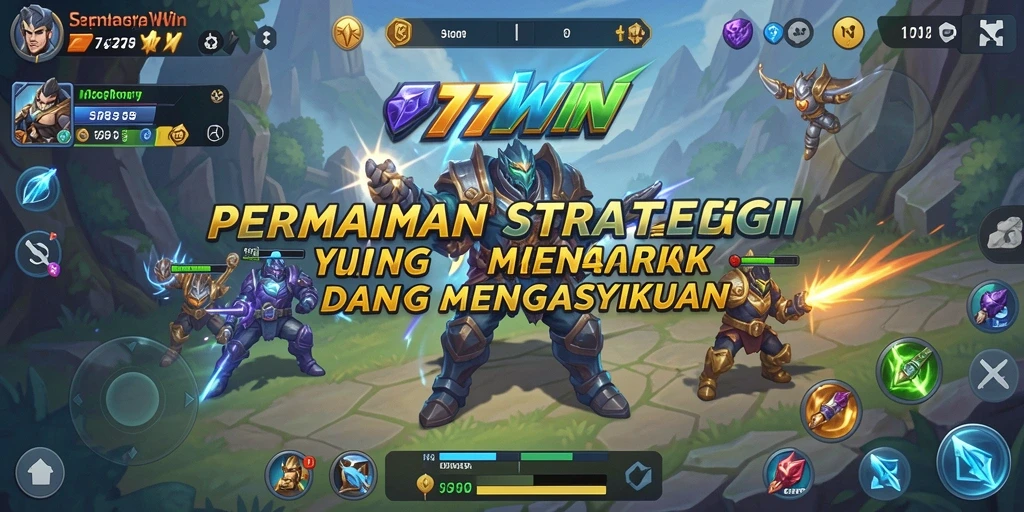 Tangkapan layar gameplay yang menggambarkan strategi seru dan interaksi pemain.