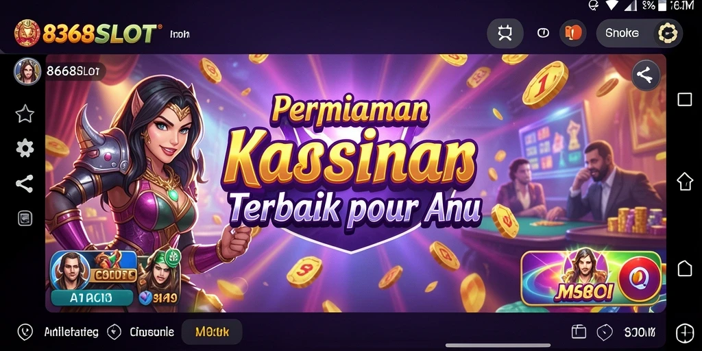 Tampilan gameplay <strong>8368SLOT</strong> yang menarik dan menghibur.