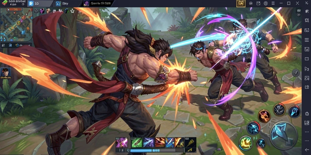 Tampilan gameplay seru dalam IDR89 dengan grafis yang memukau.