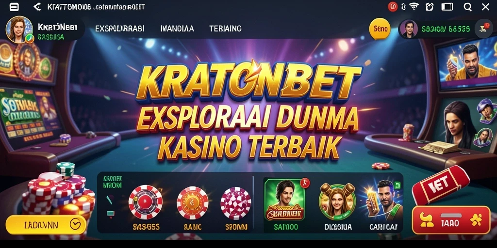 Screenshot KRATONBET menampilkan gameplay Kasino yang menarik dan interaktif.