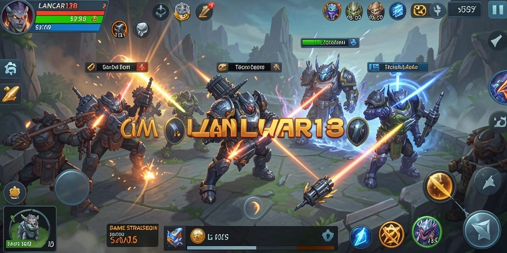 Tampilan gameplay seru dalam LANCAR138 yang penuh strategi dan taktik.