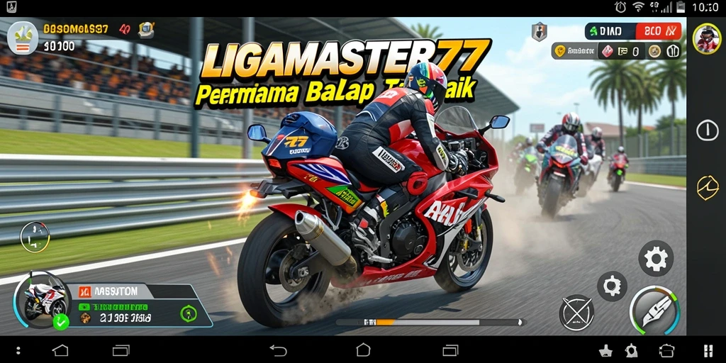 Tampilan menarik dari gameplay LIGAMASTER77 yang mendebarkan.