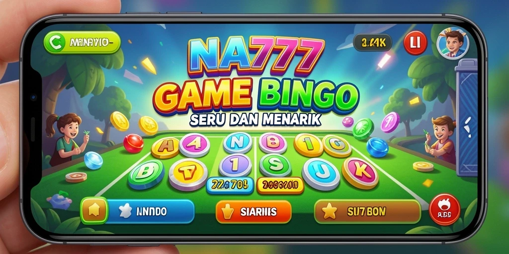 Screenshot gameplay NA777 menunjukkan kegembiraan dalam permainan Bingo.