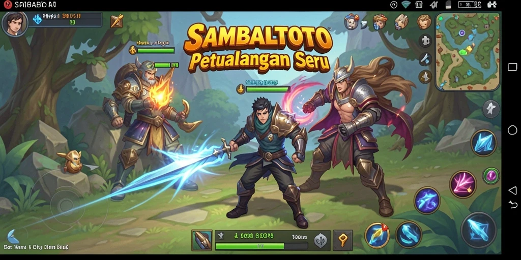 Tampilan menakjubkan dari gameplay <strong>SAMBALTOTO</strong> yang penuh aksi.