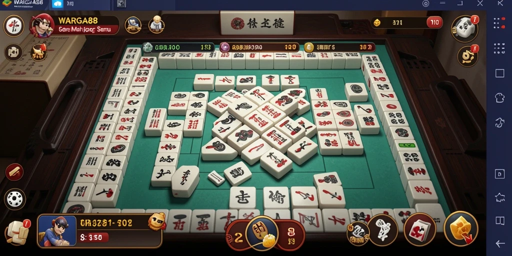 Tampilan gameplay WARGA88 yang menarik dan seru.